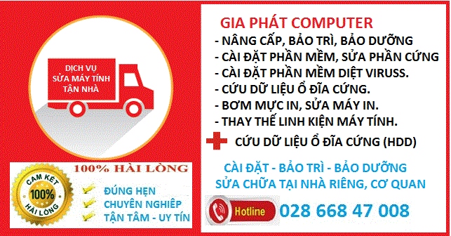 báo giá sửa máy tính