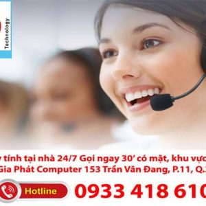 Sửa máy tính đường Võ Văn Tần