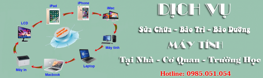 Dịch vụ bảo trì bảo dưỡng máy tính tại gia phát computer