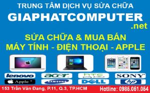 Sửa laptop dell chính hãng