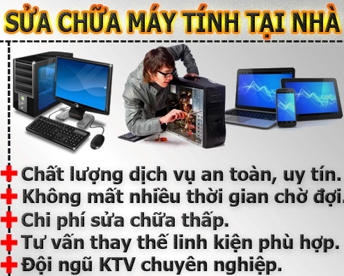 Sửa máy tính ở đâu tốt tphcm