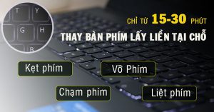 Thay bàn phím laptop đường tô hiến thành