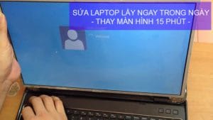 Thay màn hình laptop đường âu cơ
