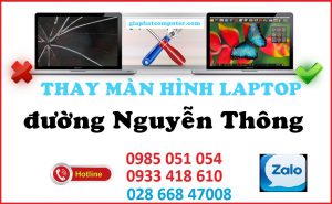 Thay màn hình laptop đường Nguyễn Thông