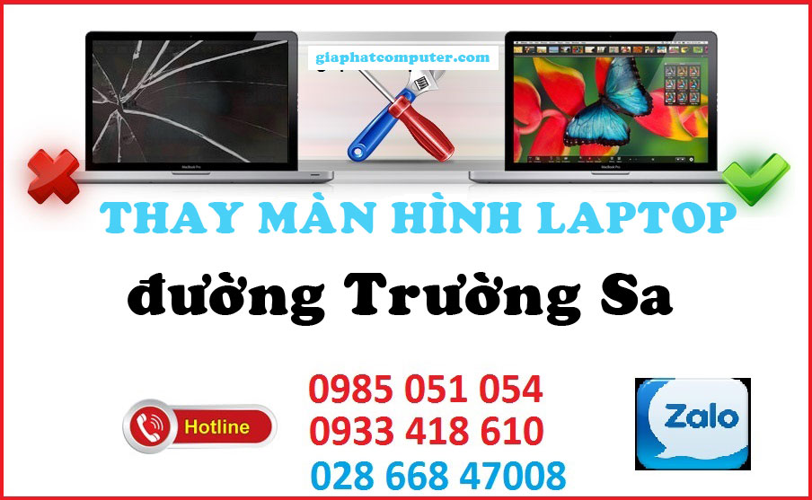 Thay màn hình laptop đường trường sa