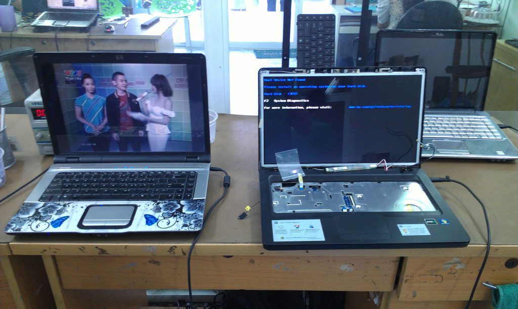 Thay màn hình laptop đường tú xương