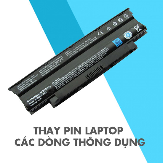 Thay pin laptop đường nguyễn thông
