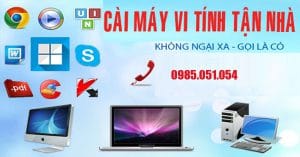 Cài Win tại nhà đường Lê Văn Sỹ