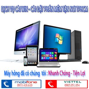 Cài win tại nhà tphcm