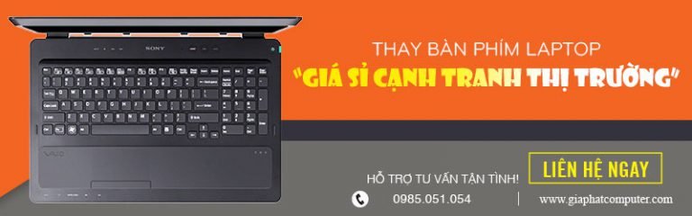 Dịch vụ thay bàn phím Laptop lấy ngay