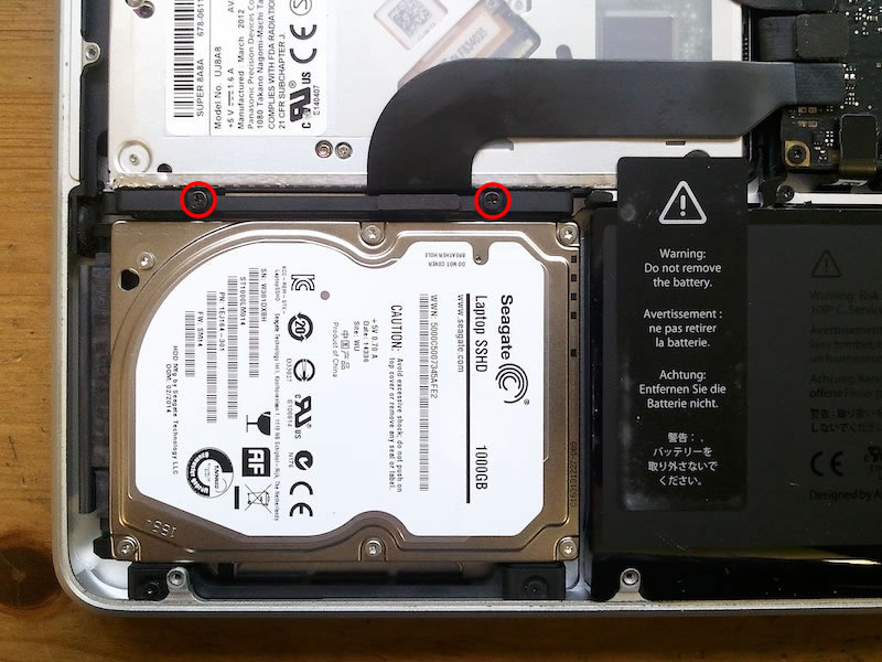 Thay ổ cứng macbook đường hoàng sa